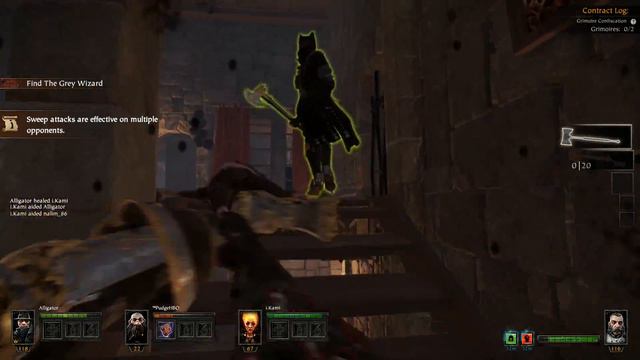 И очередная ночь в Vermintide #4. Wizard's Tower. Начало попыток пройти с рандомами.