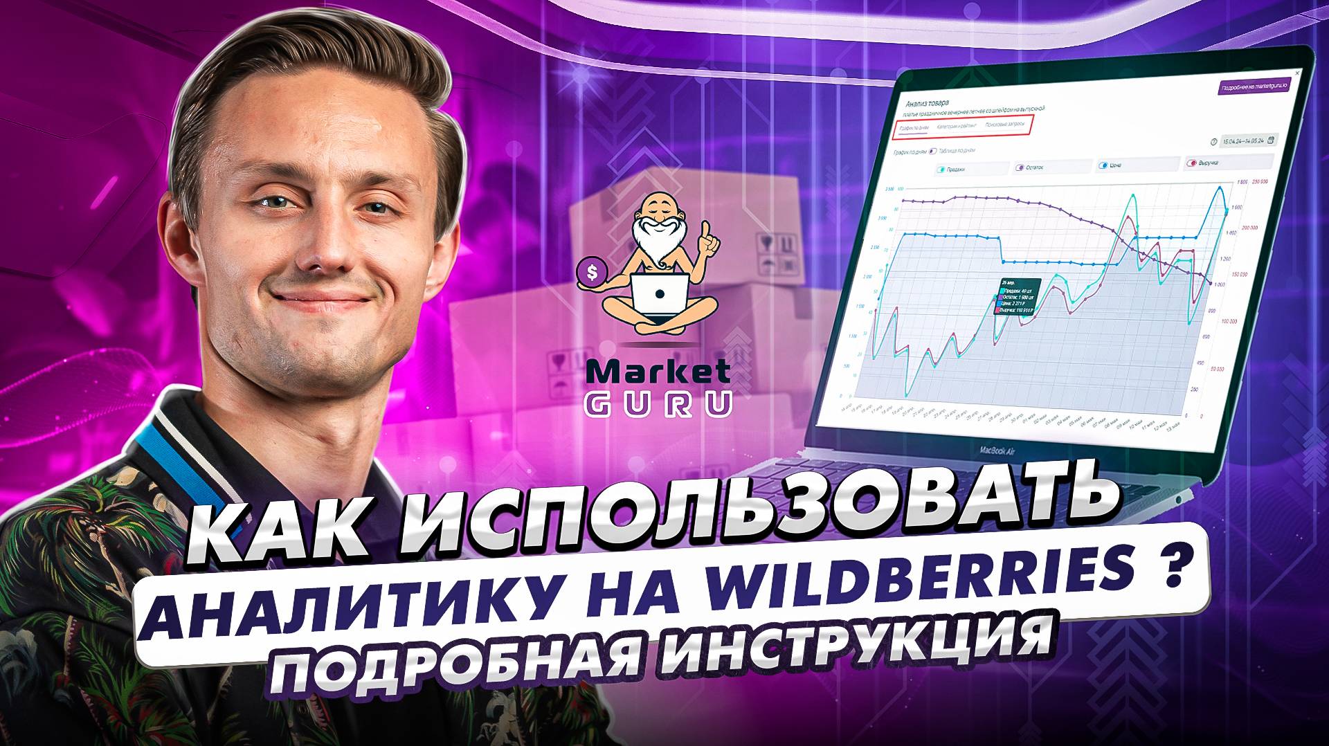 Как использовать аналитику на Wildberries？ Сервис аналитики вайлдберриз. MarketGuru