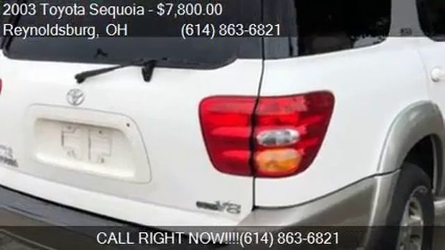 2003 Toyota Sequoia SR5 4dr SUV for sale in Reynoldsburg, OH