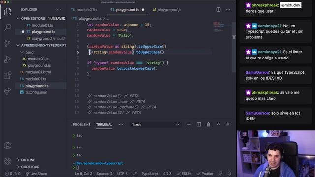 TYPESCRIPT - Aprendiendo desde CERO con curso oficial de Microsoft