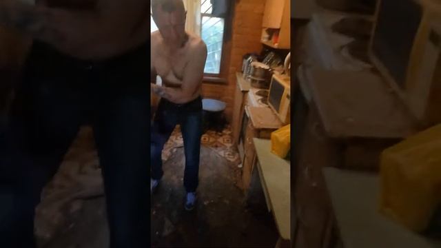 В туалет