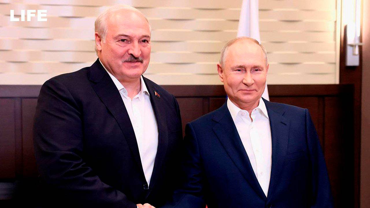 Путин проводит в Минске переговоры с Лукашенко