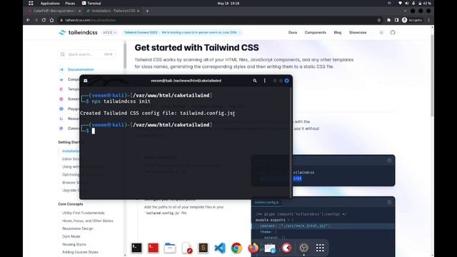 how to install tailwind css in cakephp |  tailwind css in cakephp | cakephp 4.4.13 |