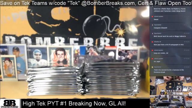 2019 Topps High Tek Pick Your Team #1 Case Break 11 13 19