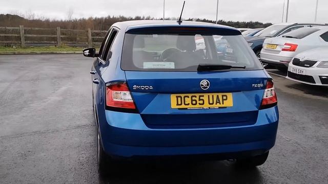 2015 Skoda Fabia - Blue