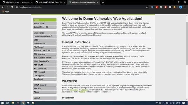 WAPT-E6 BWAP, DVWA | setup Windows and Linux | Tamil