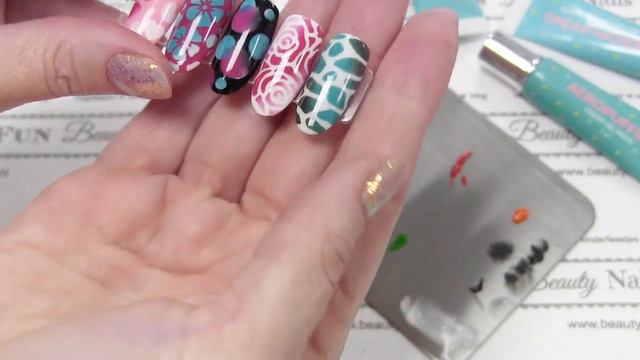 Aeropuffing nailart - Airbrush  ombre effect!  Beautynailsfun.nl