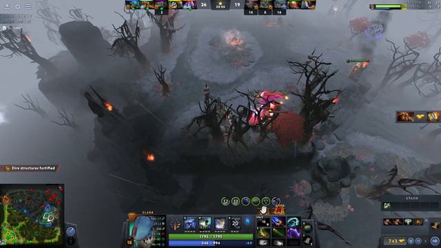 (Slark) Dota 2 Запись игры 64