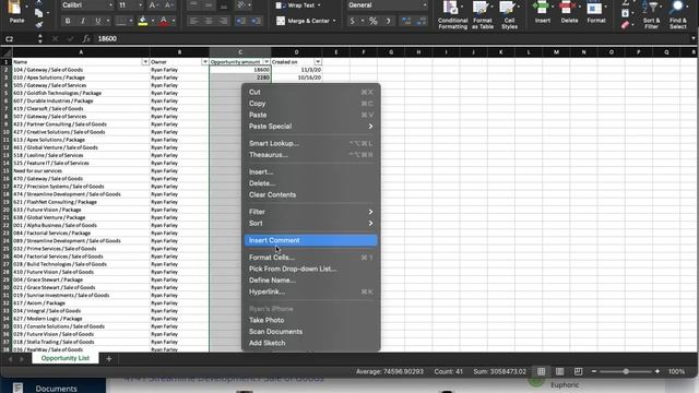 Using Templates for Excel Reports in Creatio
