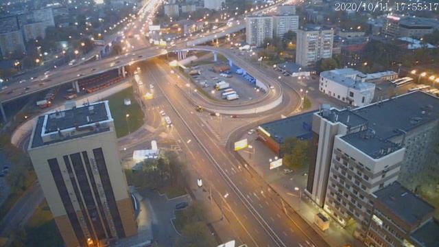 Москва - Нижегородская улица - веб камера 11.10.2020, 14:55