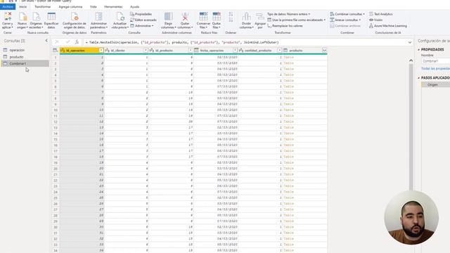 Cómo combinar tablas en Power BI
