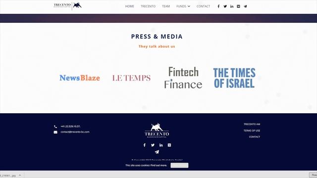 Trecento Blockchain Сapital | Обзор