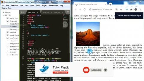 CSS Float Property And CSS Clear Property Session 15 | Tutor Pratik