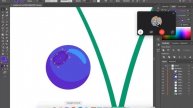 Рисуем лесную ягоду в Adobe Illustrator | уроки для новичков