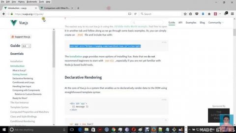 VueJs Tutorial for Beginner(বাংলা টিউটোরিয়াল )-part(1)