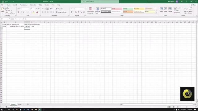 Advance Excel 12 | Conditional formatting Using Screen-Reader | Change Color, Date Format and More