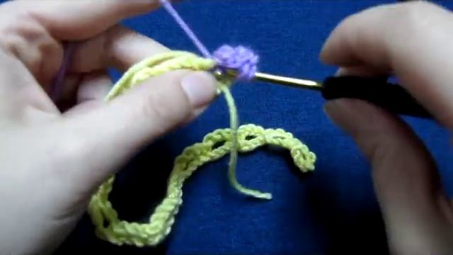 Как связать цветок крючком - How to crochet a flowers