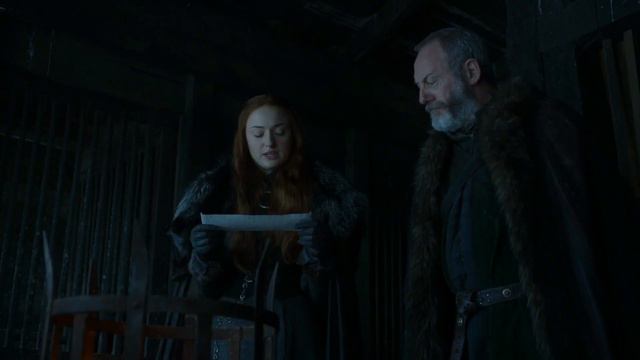 Sansa, Jon & Davos discuss Tyrion's letter | Game of Thrones: 7x02 | HD 1080p