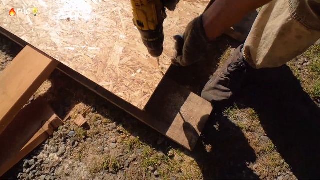 Опалубка для монолитного опилкобетона без лесенок из ОСП (osb, осп).Арболит монолитом.Дом из опилок