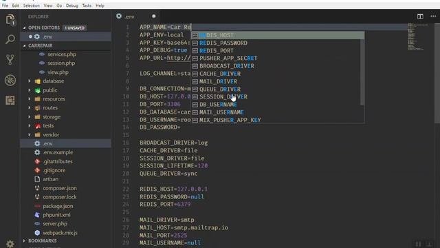 Database Configuration in Laravel - Laravel 5.6 for Beginner