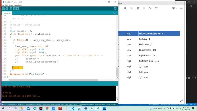 [Flutter ESP8266] #3. Điều khiển motor bước qua wifi - Flutter app - websocket