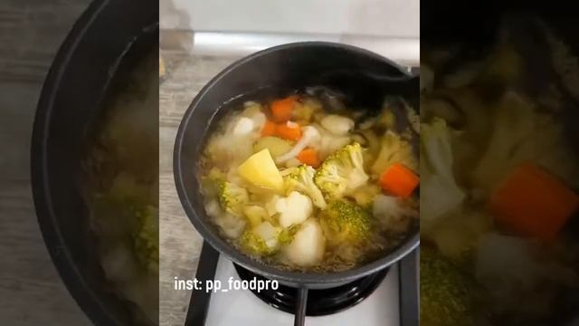 Как сделать крем суп из овощей