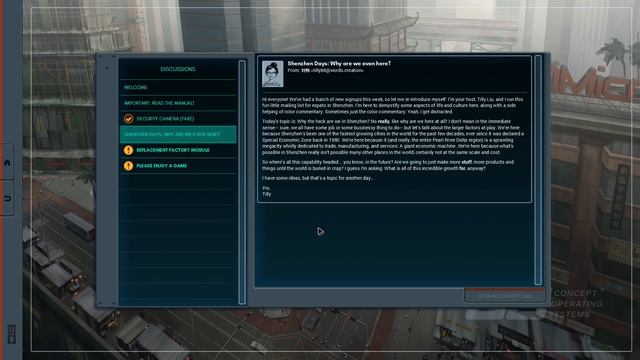 SECURITY CAMERA - Lets Play Shenzhen IO - Shenzhen IO Gameplay Part 1