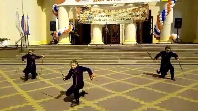 фланкировка шашкой ДК п. Каменоломни01.09.2018