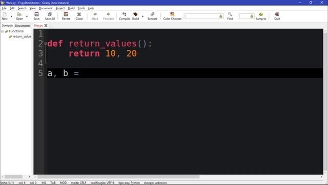 Python Intermediate I Tutorial 6 - Return Multiple Values