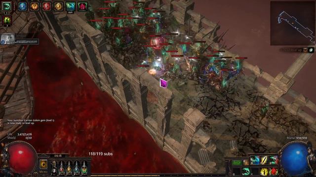 [Path of Exile 3.23] Tiniest Cutest Carrion Golems In Wraeclast on Affliction Day 11-12 - 1200