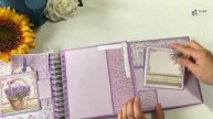 Scrapbooking mini album | provence | stamperia