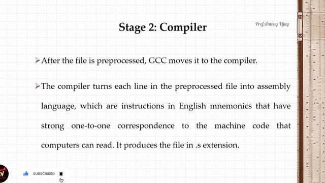 Step by Step process involved in GCC (Tamil) | Prof.Antony Vijay