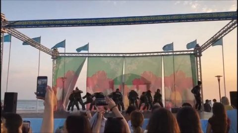 Праздничные мероприятия 30 июля 2017 в Актау на набережной