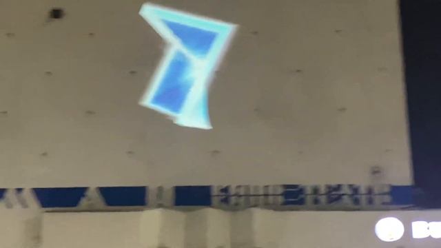 Проекция генеративной графики без фона