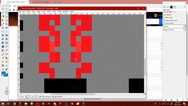Red & White Dragon Ninja | Minecraft Skin Timelapse | + Read Description
