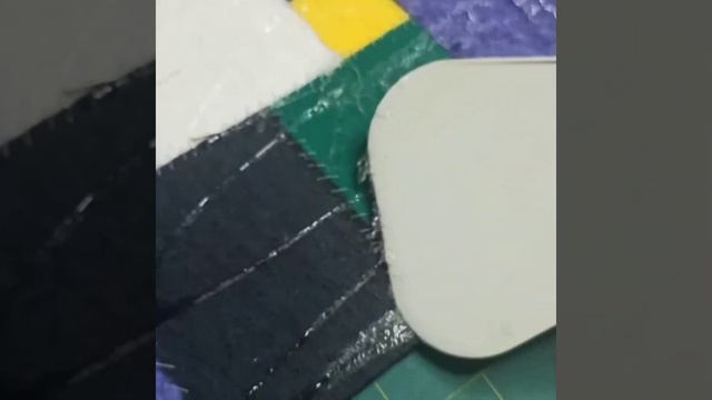 DIY.  Mondrian square bag. Сумка с квадратом Мондриана