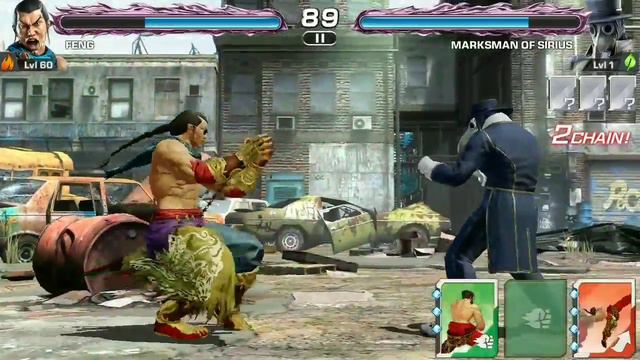 4 Star FENG Gameplay : Tekken-Mobile