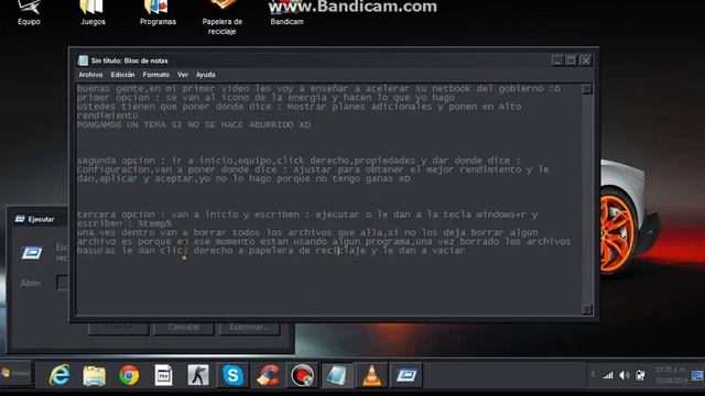 como acelerar la netbook del gobierno