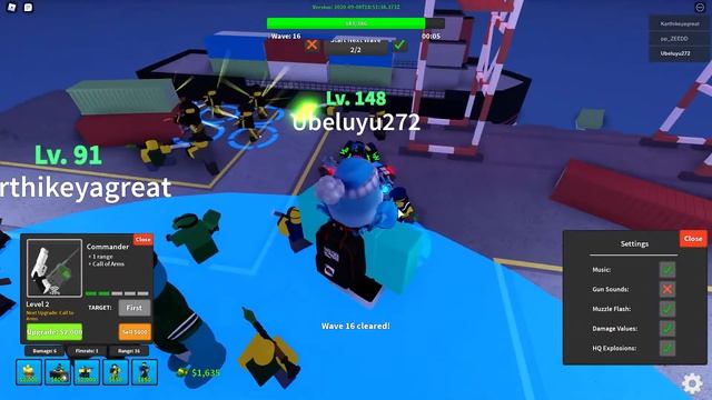 Roblox TDS Double Neon Rave DJ music