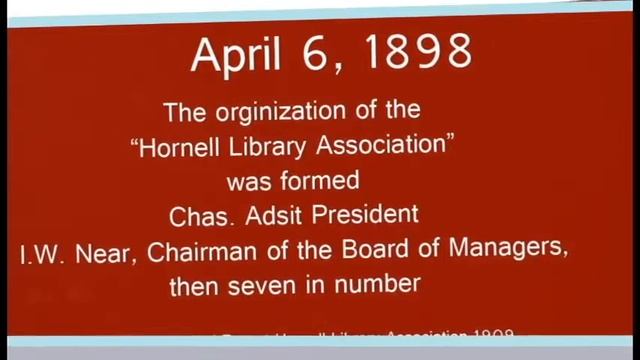 Early History of the Library