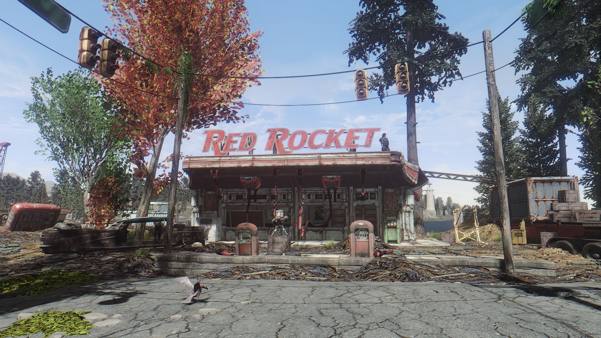 Fallout 4: Красные Ракеты мусорщиков Часть 1