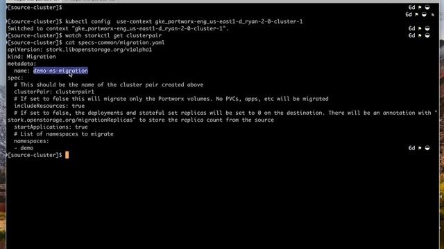 Augmenting Kubernetes Infrastructure Using Migrations in a Multi-Cluster Architecture