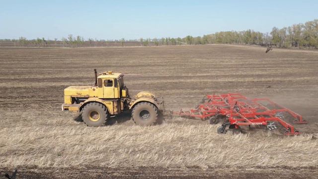 Весенняя культивация КД 720М. Отзывы партнера о парке машин FeatAgro.