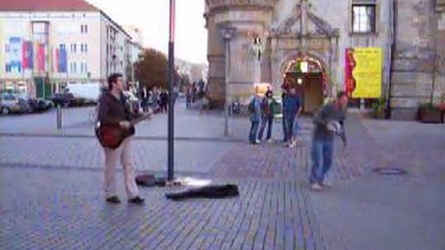Talent Show on the streets of Dessau Germany