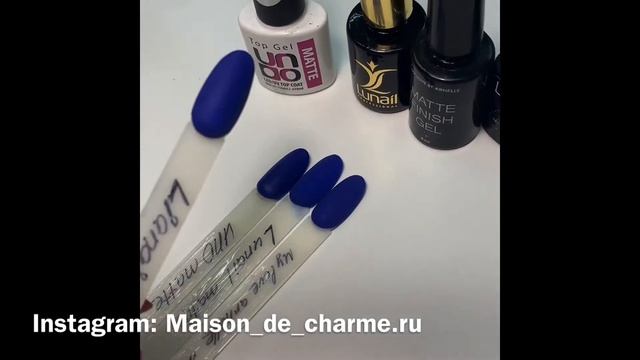 Обзор матовых топов