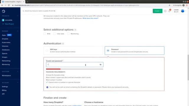 Creare un VPS equipaggiato con Docker su DigitalOcean