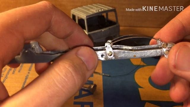 Процесс постройки РУ модели МАЗ 6422. Часть 1.