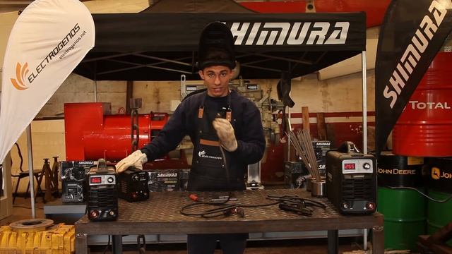 Unboxing + prueba de soldadora inverter Shimura
