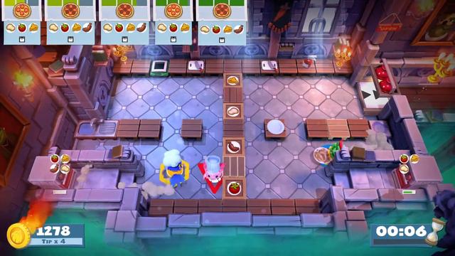 Overcooked! All You Can Eat - Overcooked 2: 3-1/3-6 #PS5 3 Stars