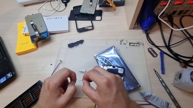 Разборка и Замена Дисплея Samsung a22s A226